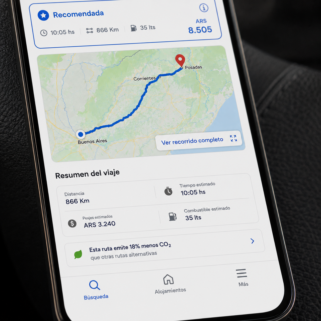 Ruta0 mobile accommodation search